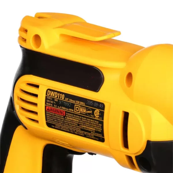 DEWALT 8 Amp Corded 3/8 in. Pistol Grip Drill