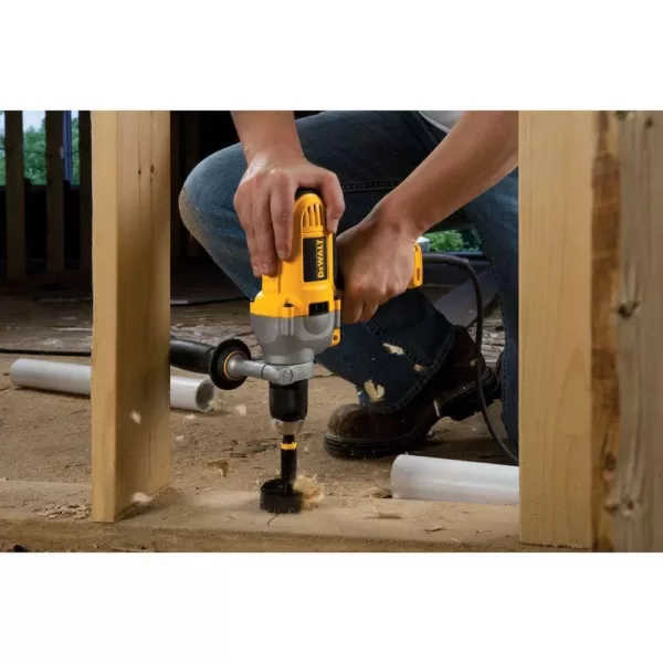 DEWALT 1/2 in. (13 mm) Variable Speed Reversing Mid-Handle Grip Drill with Keyless Chuck