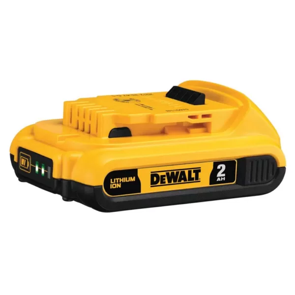 DEWALT 20-Volt MAX Compact Lithium-Ion 2.0Ah Battery Pack