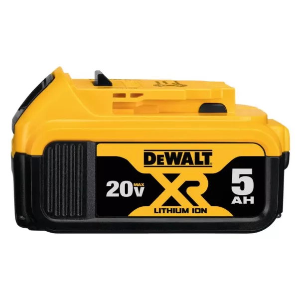 DEWALT 20-Volt MAX XR Premium Lithium-Ion 5.0Ah Battery Pack (3-Pack)