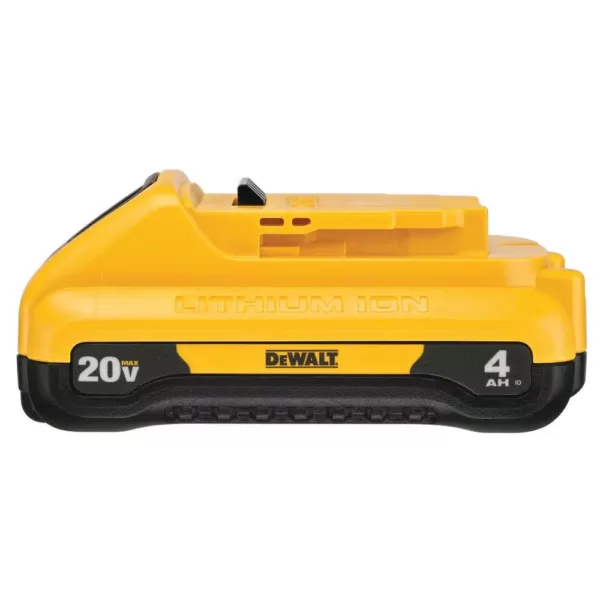 DEWALT 20-Volt MAX Compact Lithium-Ion 4.0Ah Battery Pack (3-Pack)