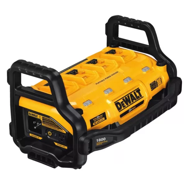 DEWALT 1800 Watt Portable Power Station and 20-Volt/60-Volt MAX Lithium-Ion Battery Charger