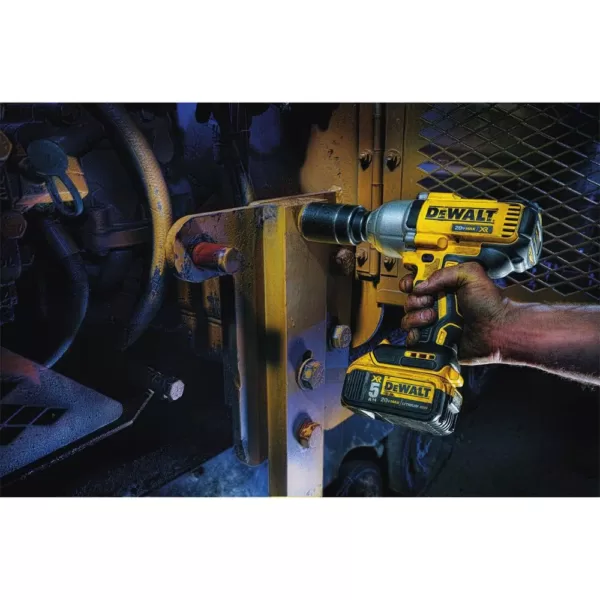 DEWALT FLEXVOLT 60-Volt MAX Brushless 1-7/8 in. SDS MAX Rotary Hammer, (2) FLEXVOLT 9.0Ah Batteries & 1/2 in. Impact Wrench