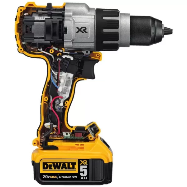 DEWALT 20-Volt MAX Cordless Brushless Combo Kit (2-Tool) with (2) FLEXVOLT 6.0Ah Batteries, (1) 20-Volt 2.0 Battery & Charger