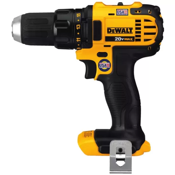 DEWALT 20-Volt MAX Cordless Combo Kit (4-Tool) with (2) 20-Volt 2.0Ah Batteries & 5 in. Random Orbital Sander