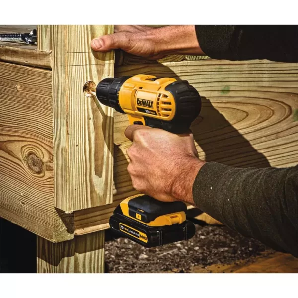 DEWALT 20-Volt MAX Cordless Combo Kit (6-Tool) with (1) 20-Volt 4.0Ah Battery, (1) 20-Volt 2.0Ah Battery & Charger