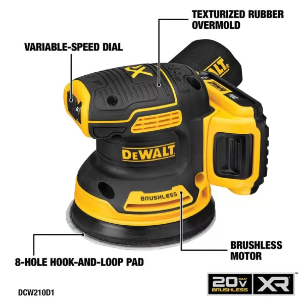 DEWALT 20-Volt MAX Cordless Combo Kit (8-Tool) with (2) 20-Volt 2.0Ah Batteries & Charger