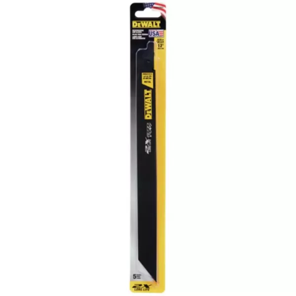 DEWALT 12 in. 2X Premium Metal Cutting Blade (5-Pack)