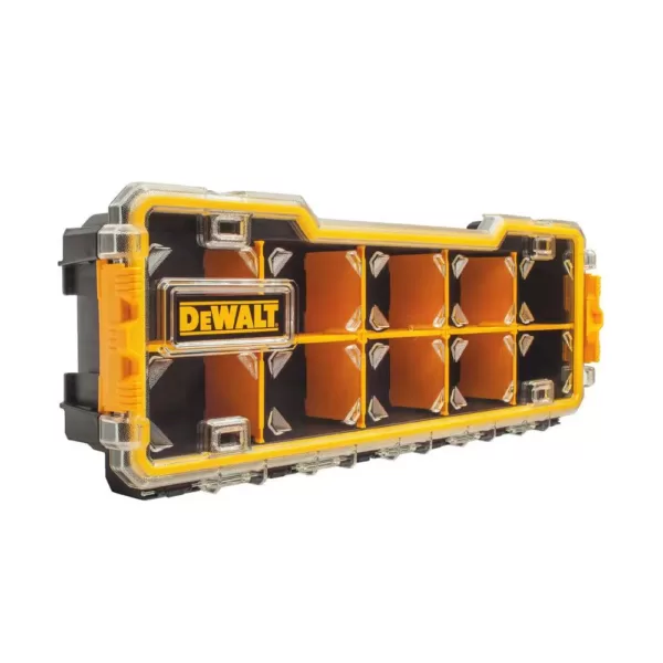 DEWALT FLEXVOLT Bi-Metal Reciprocating Saw Blade Set (8-Piece) with10-Compartment Pro Small Parts Organizers