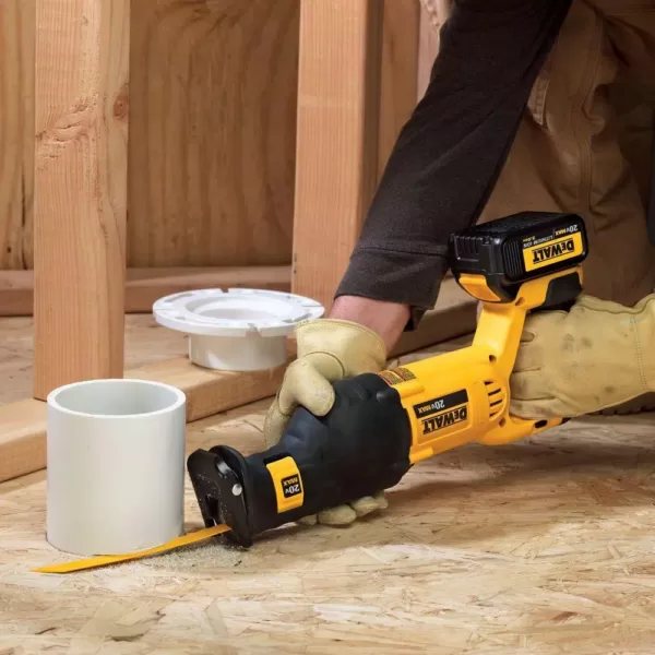 DEWALT 20-Volt MAX Cordless Reciprocating Saw with (1) 20-Volt Battery 5.0Ah & Charger