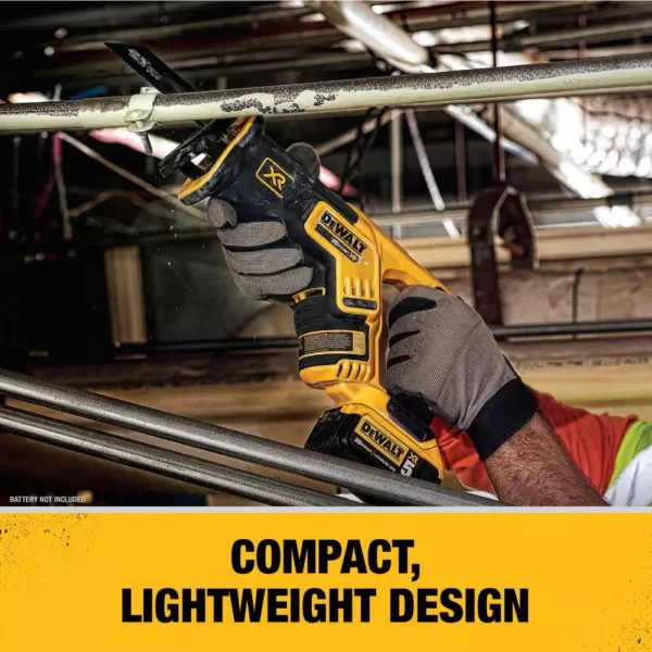 DEWALT 20-Volt MAX XR Cordless Brushless Compact Reciprocating Saw (Tool-Only)