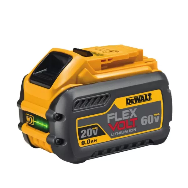 DEWALT FLEXVOLT 60-Volt MAX Cordless Brushless Reciprocating Saw with (1) FLEXVOLT 9.0Ah Battery