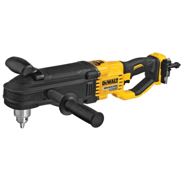 DEWALT FLEXVOLT 60-Volt MAX Cordless In-line 1/2 in. Stud & Joist Drill with E-Clutch & (1) FLEXVOLT 9.0Ah Battery