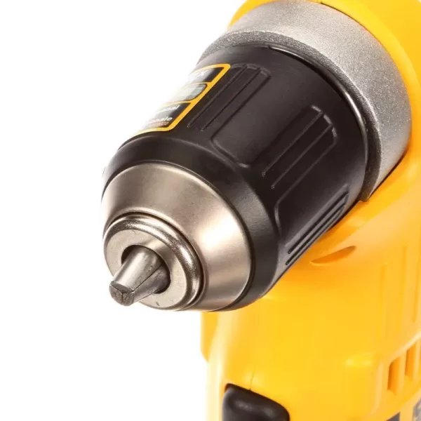 DEWALT 20-Volt MAX Cordless 3/8 in. Right Angle Drill/Driver, (1) 20-Volt 1.3Ah Battery, Charger & Bag