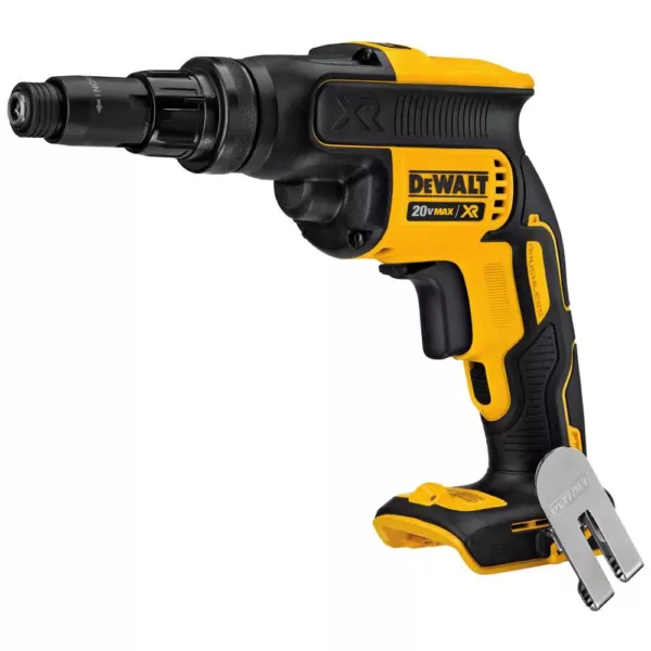 DEWALT 20-Volt MAX XR Cordless Brushless Drywall Screw Gun with Versa-Clutch Adjustable Torque (Tool-Only)