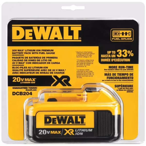 DEWALT 20-Volt MAX XR Cordless Brushless Drywall Screw Gun with Versa-Clutch Adjustable Torque with (1) 20-Volt 4.0Ah Battery