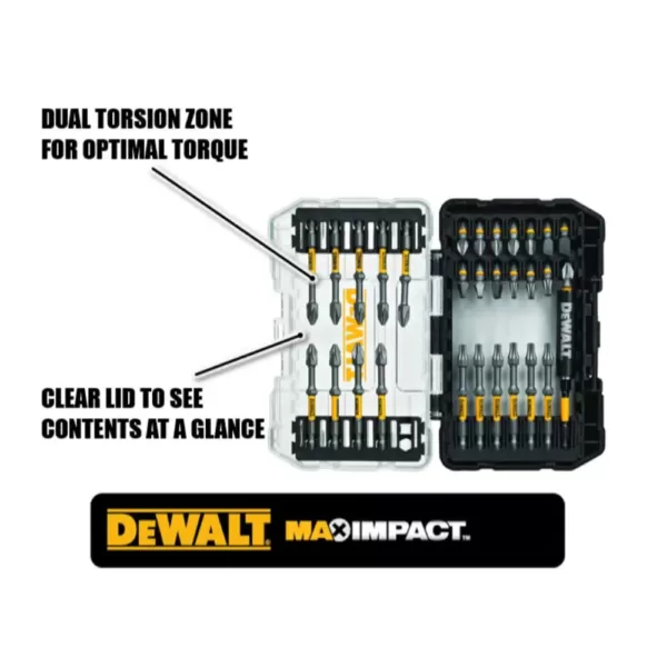 DEWALT MAX IMPACT Screwdriving Set (30-Piece)