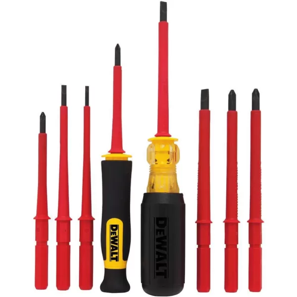 DEWALT Vinyl Grip Insulated Screwdriver Set (10-Piece)