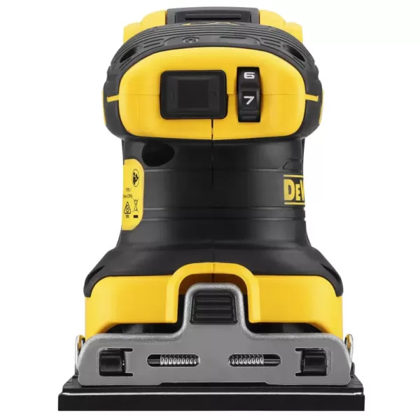 DEWALT 20-Volt MAX XR Cordless Brushless 1/4 Sheet Variable Speed Sander (Tool-Only)