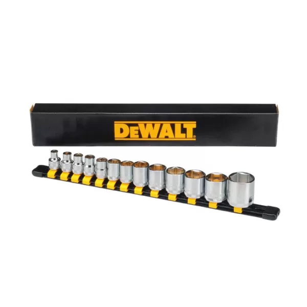 DEWALT 3/8 in. Drive Socket Set (13-Piece)