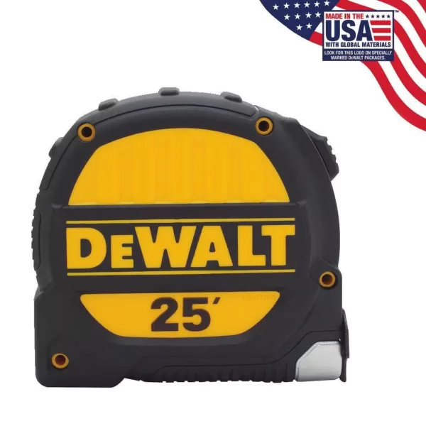 DEWALT 25 ft. and 16 ft. x 1-1/4 in. Tape Measure Set (2-Pack)