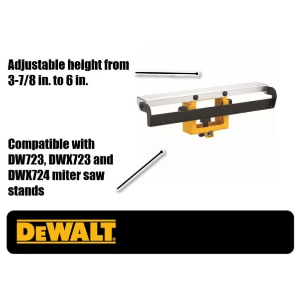 DEWALT Wide Miter Saw Stand Material Support