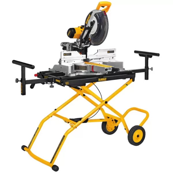 DEWALT 32-1/2 in. x 60 in. Rolling Miter Saw Stand with 300 lbs. Capacity