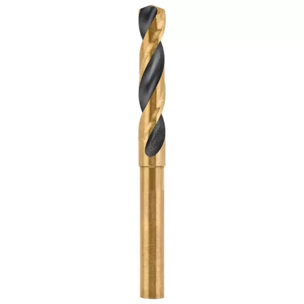 DEWALT 9/16 in. Black and Gold Drill Bit