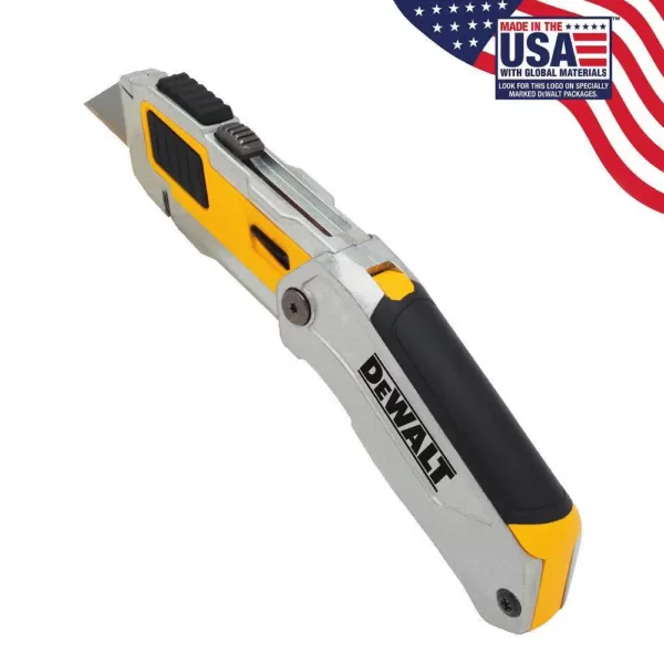 DEWALT Folding Retractable Utility Knife