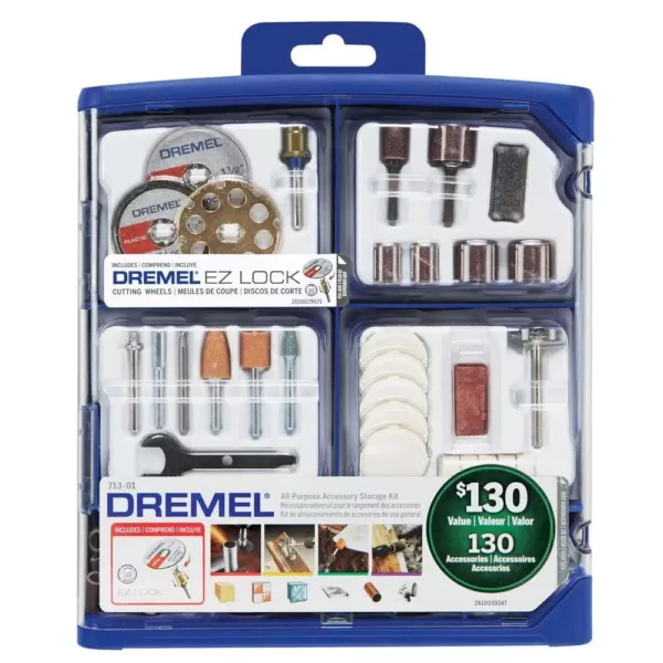 Dremel Rotary Tool Accessory Kit (130-Piece)