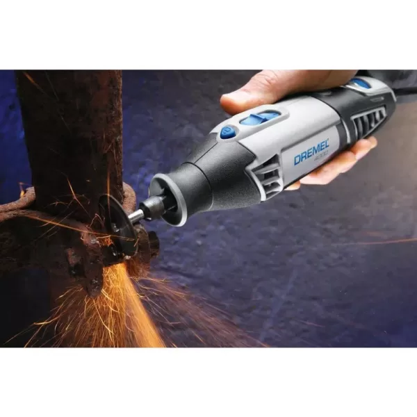 Dremel 4000 Series 1.6 Amp Variable Speed Corded Rotary Tool Kit with 30 Accessories, 2 Attachments and Carrying Case