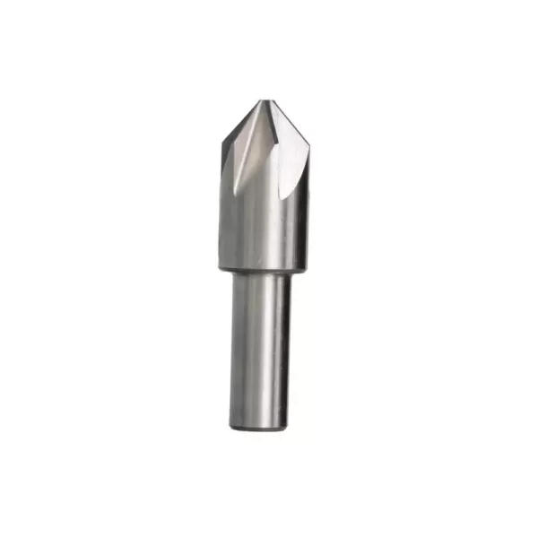 Drill America 1-1/4 in. 60-Degree High Speed Steel Countersink Bit with 6 Flutes