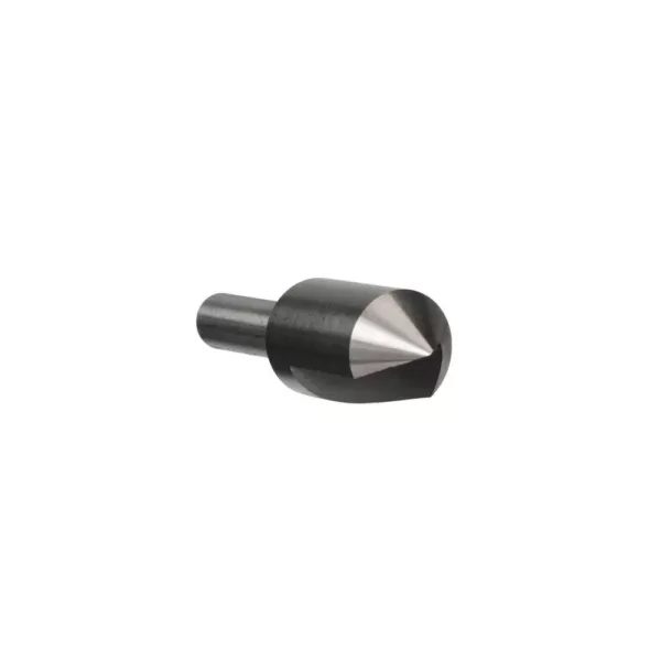 Drill America 1-1/2 in. 90-Degree High Speed Steel Countersink Bit with Single Flute