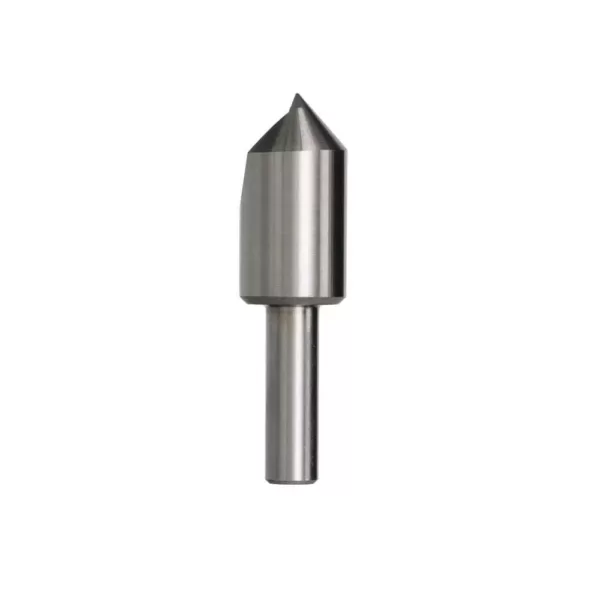 Drill America 1/2 in. 90-Degree High Speed Steel Countersink Bit with Single Flute