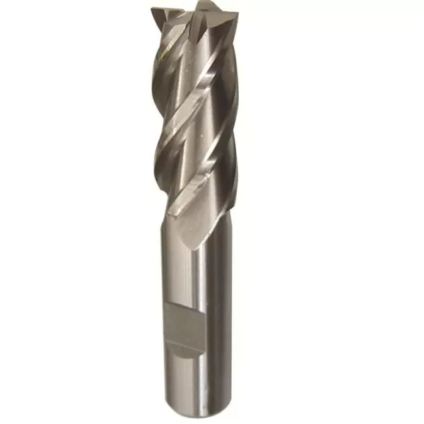 Drill America 1-5/8 in. x 3/4 in. Shank High Speed Steel End Mill Specialty Bit with 4-Flute