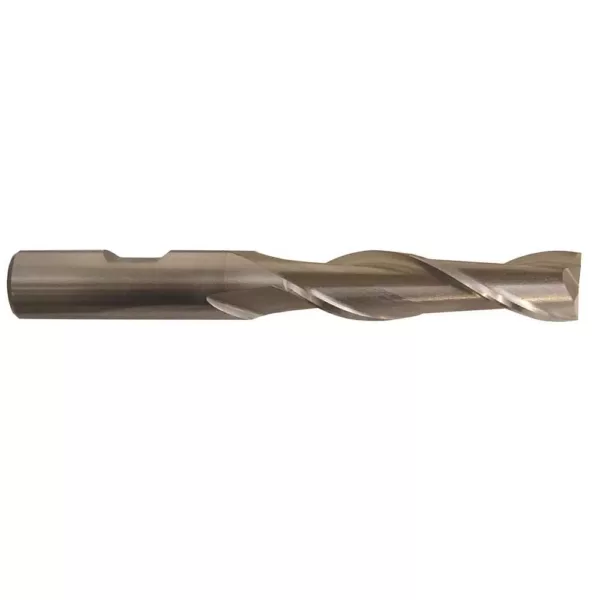 Drill America 5/16 in. x 3/8 in. Shank Cobalt End Mill Specialty Bit with 2-Flute