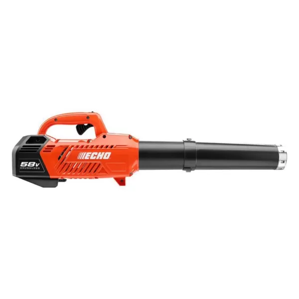 ECHO 145 MPH 550 CFM Variable-Speed Turbo 58-Volt Brushless Lithium-Ion Cordless Battery Leaf Blower (Tool Only)