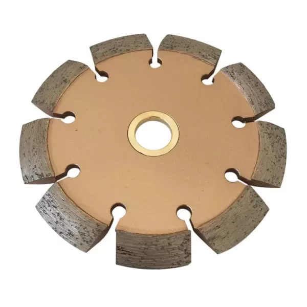 EDiamondTools 4 in. Crack Chaser Blade for Concrete and Asphalt Repair 1/4 in. W x 7/8 in. to 5/8 in. Arbor