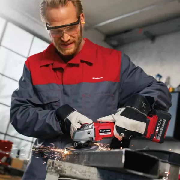 Einhell PXC 18-Volt Cordless 5 in. Brushless 8500 RPM Angle Grinder/Cutoff Tool (Tool Only)