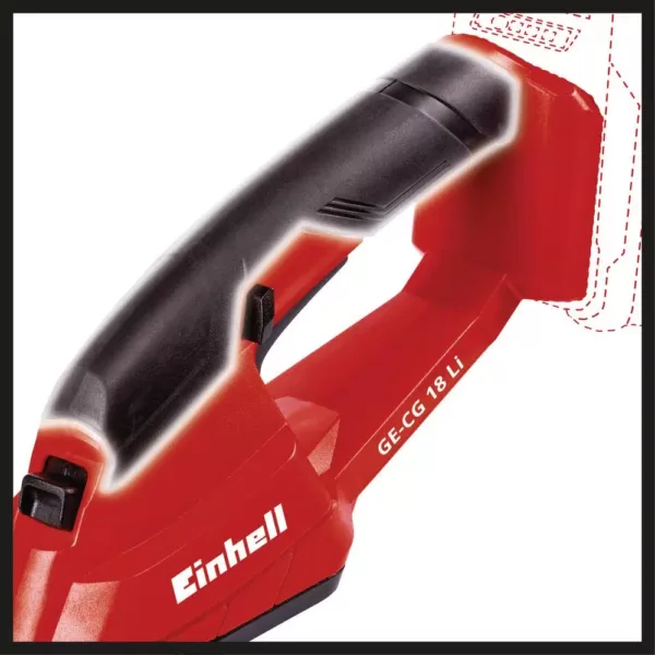 Einhell PXC 18-Volt Cordless Handheld 2-in-1 3.9 in. Grass Shear and 7.9 in. Hedge Trimmer (Tool Only)