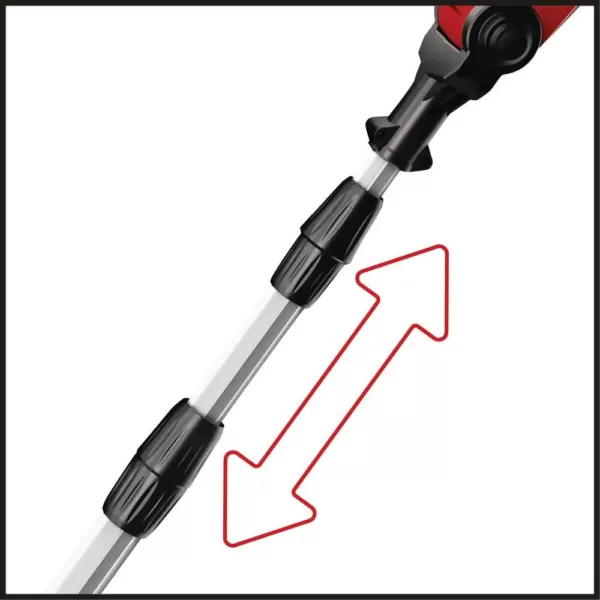 Einhell PXC 18-Volt Cordless 18 in. Telescoping Pole Hedge Trimmer, w/ 0.5 in. Cutting Diameter (Tool Only)