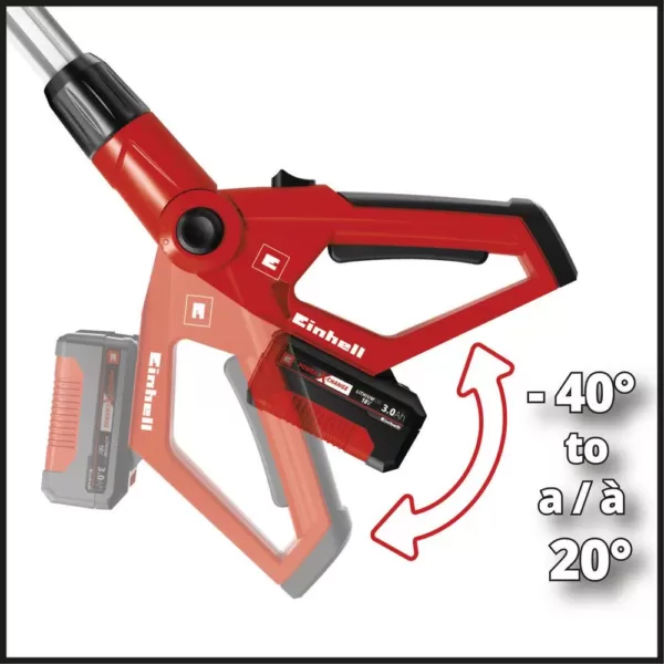 Einhell PXC 18-Volt Cordless Telescoping Multi-Tool, 8 in. Pole Saw, 18 in. Hedge Trimmer Kit (w/ 3.0-Ah Battery + Fast Charger)