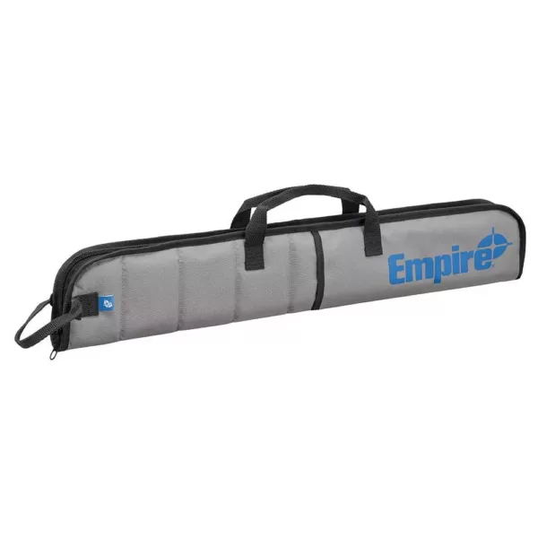 Empire 24 in. Digital Box Level with Case and 8 in. Magnetic Torpedo Level and Rafter Square in True Blue