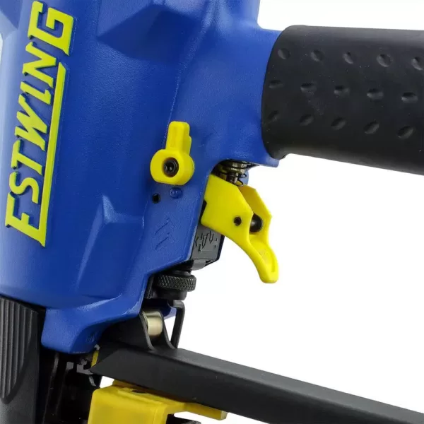 Estwing Pneumatic 2-1/2 in. 16-Gauge Straight Finish Nailer with Canvas Bag