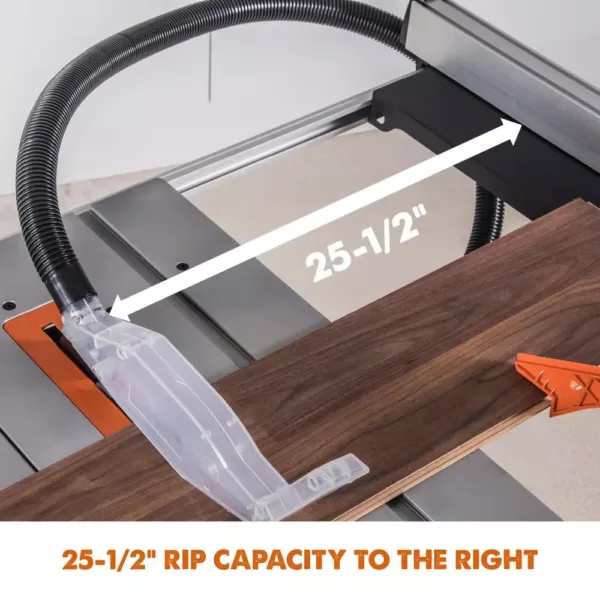 Evolution Power Tools 15 Amp 10 in. Table Saw with Multi-Material 24-T Blade