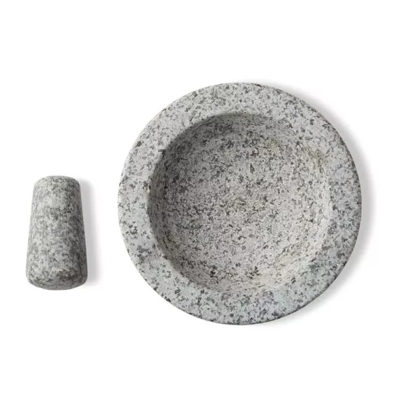 Fox Run 8 in. Dia Granite Mortar and Pest