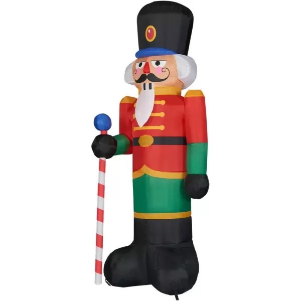 Fraser Hill Farm 10 ft. Nutcracker Christmas Inflatable with Lights