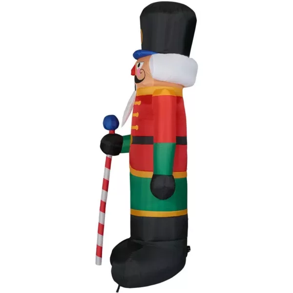 Fraser Hill Farm 10 ft. Nutcracker Christmas Inflatable with Lights