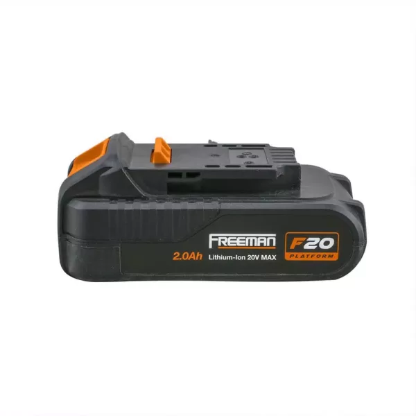 Freeman 20-Volt Lithium-Ion 2 Ah Replacement Slide Battery for Cordless Tools