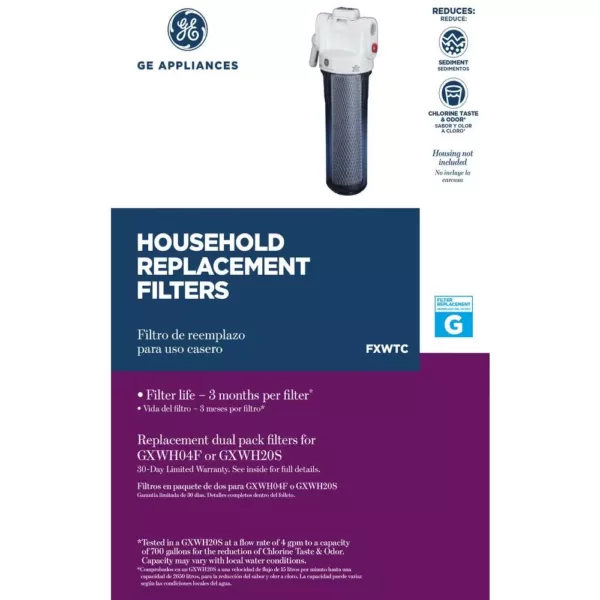 GE Whole House Replacement Filters (4-Pack)